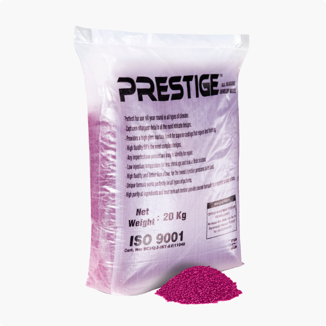 Prestige - All Season Jewelry injection  Pink wax