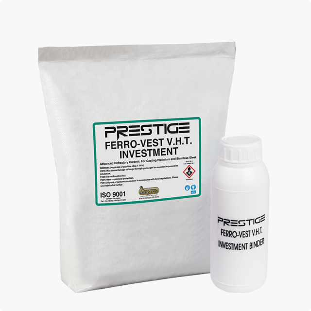 สำหรับ Phosphate Bond Platinum และ Stainless Steel
