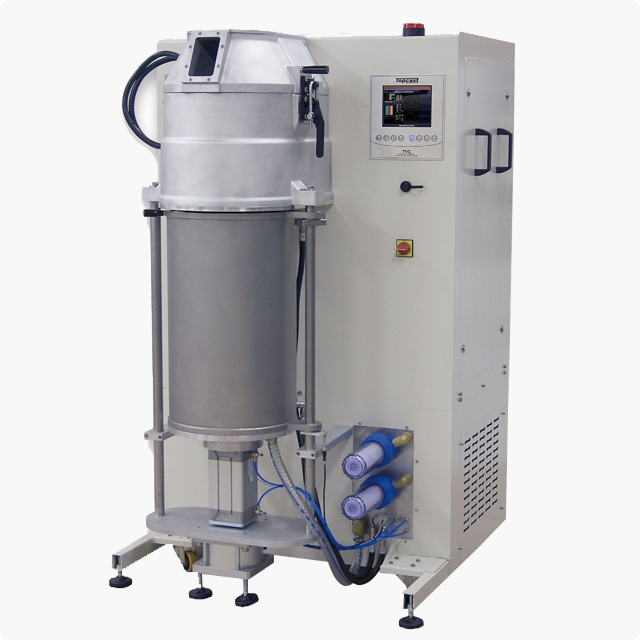 TVCd | Double Chamber pressure over vaccuumcasting machine
