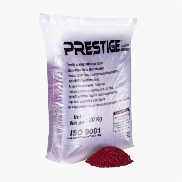 Prestige - All Season Jewelry injection Red wax