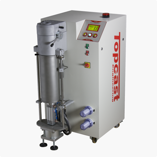 TVCd | Double Chamber pressure over vaccuumcasting machine
