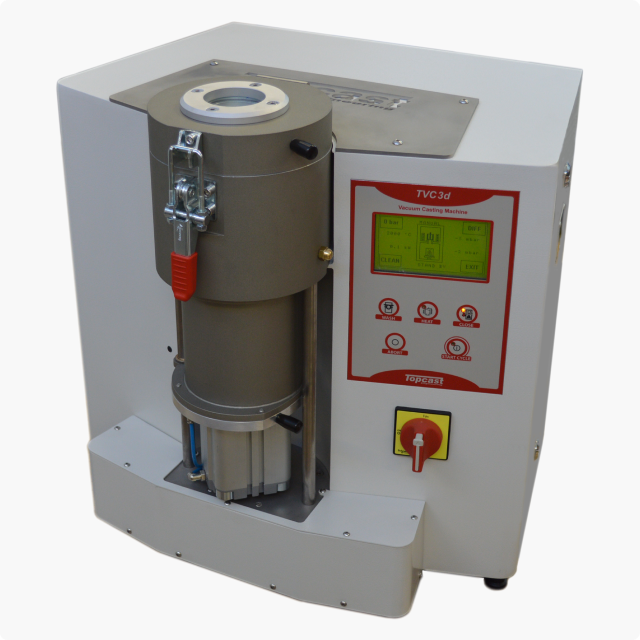 TVCd | Double Chamber pressure over vaccuumcasting machine